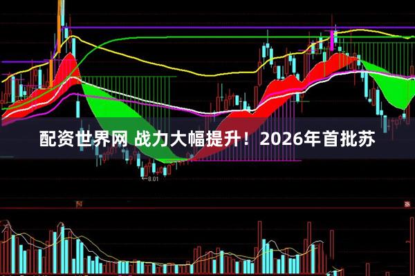 配资世界网 战力大幅提升！2026年首批苏